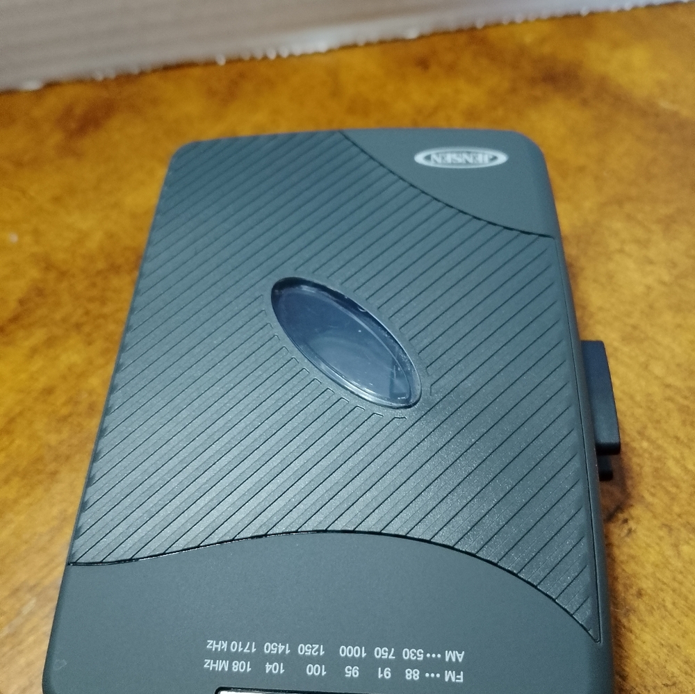 Black Jensen Portable CD Player